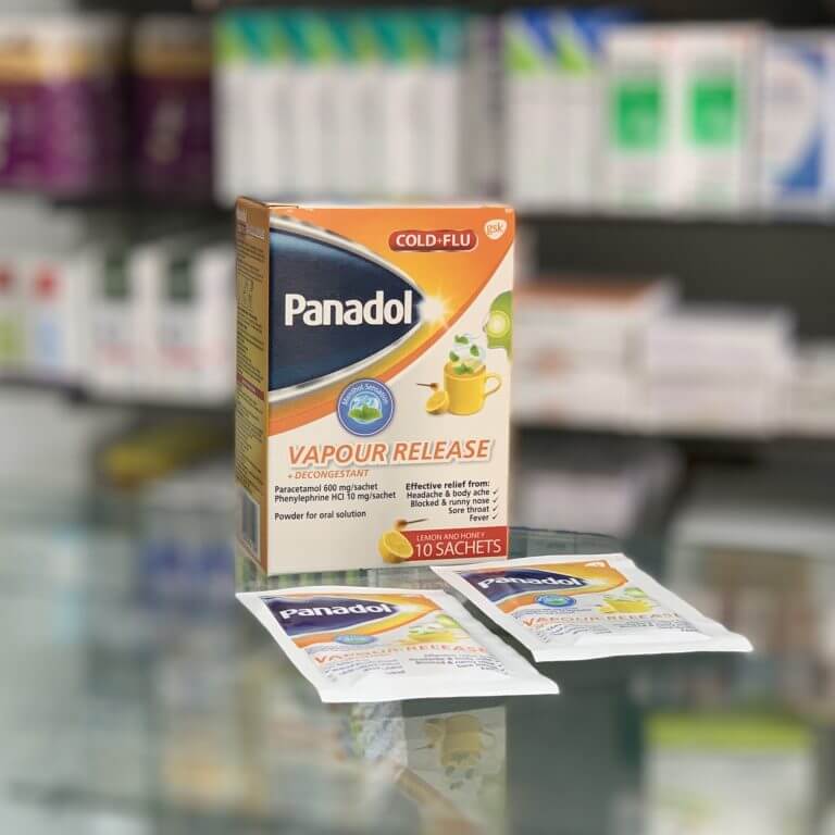 Panadol Cold End Flu Vapor Release 10 sachets