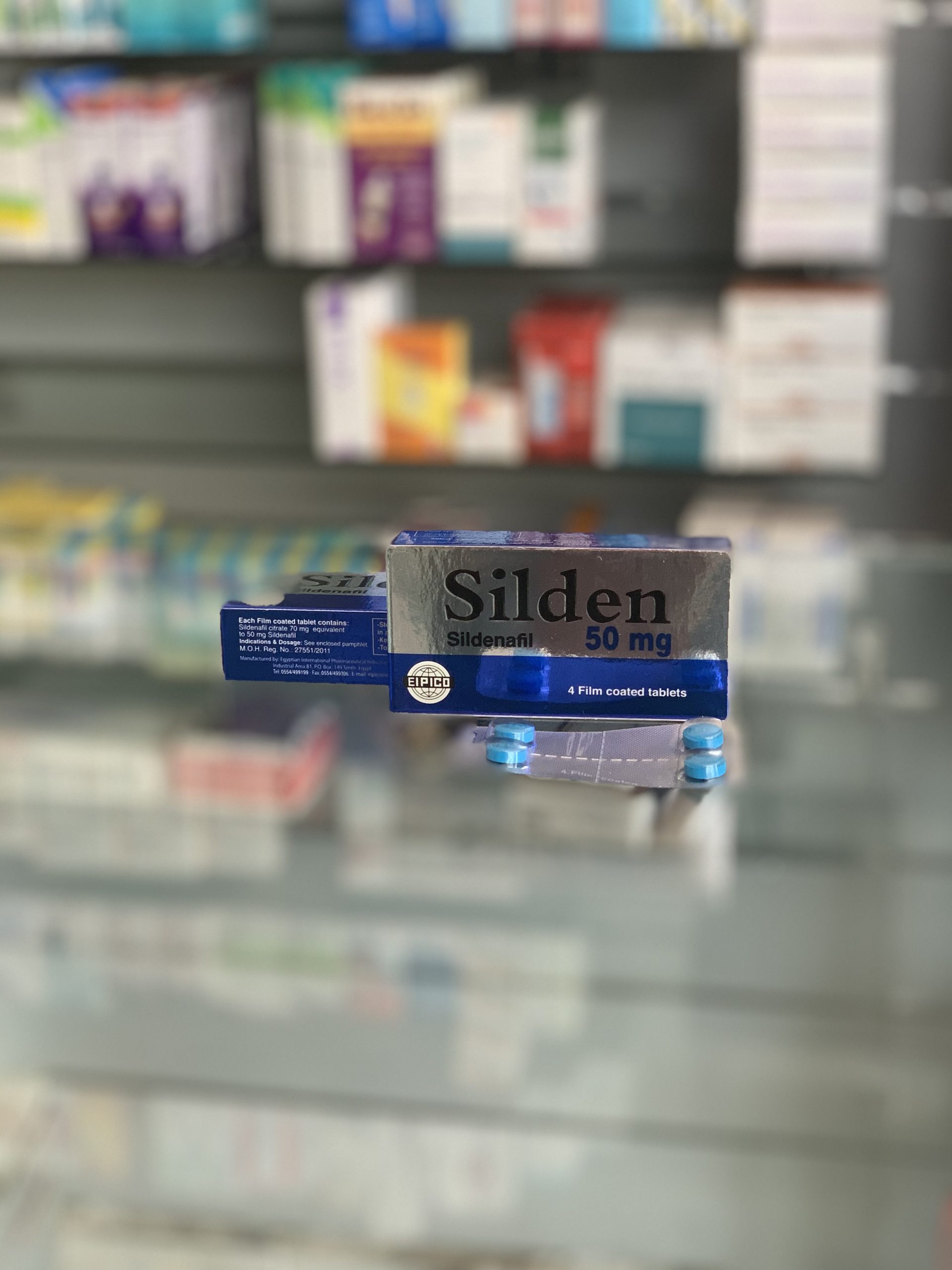 Силден 50 мг 4 таблетки - Русская аптека в Египте