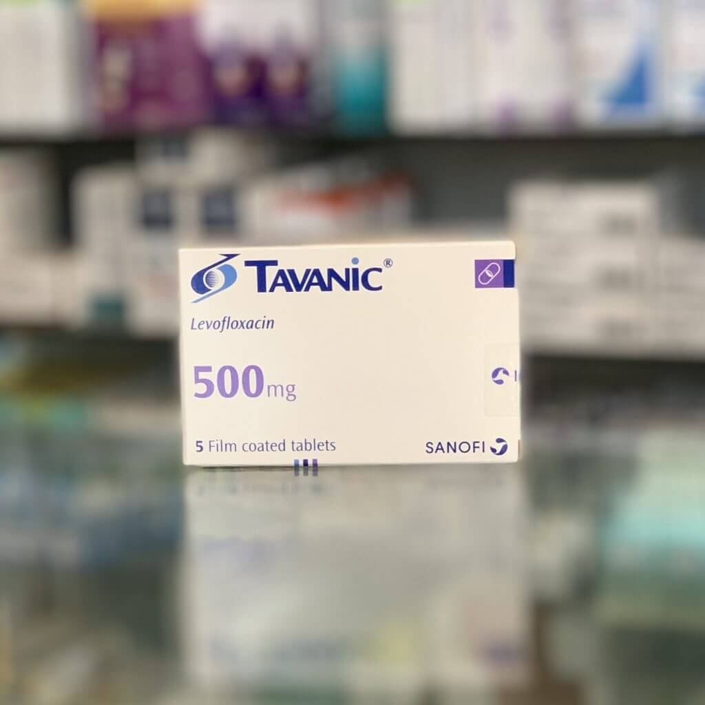 Tavanic 500 mg 5 tablets