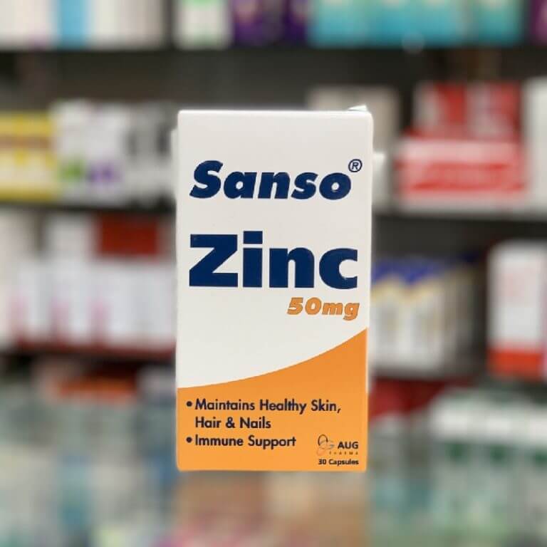 Санзо цинк 50 мг 30 капсул