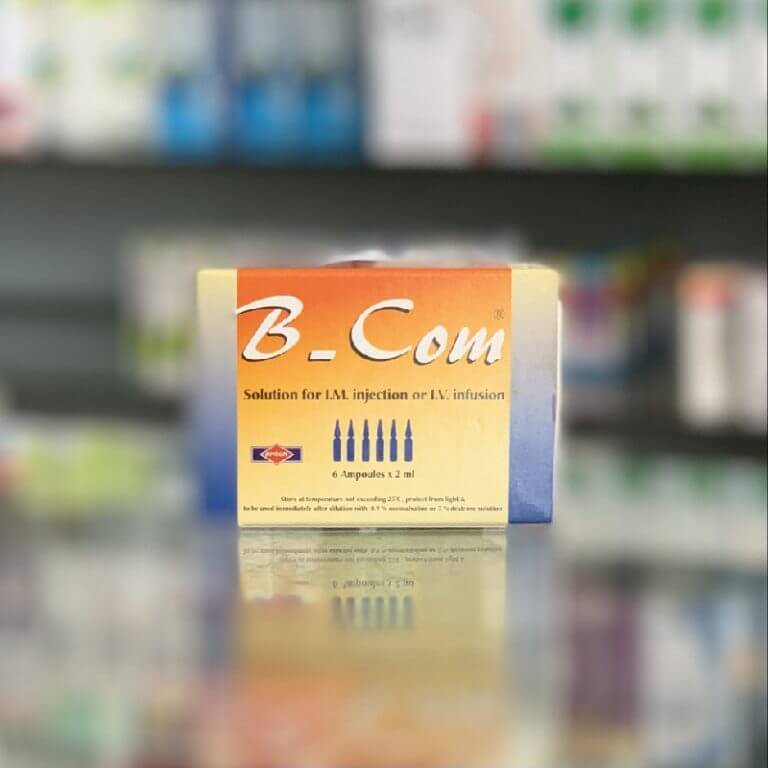B Com 6 ampoules of 2 ml