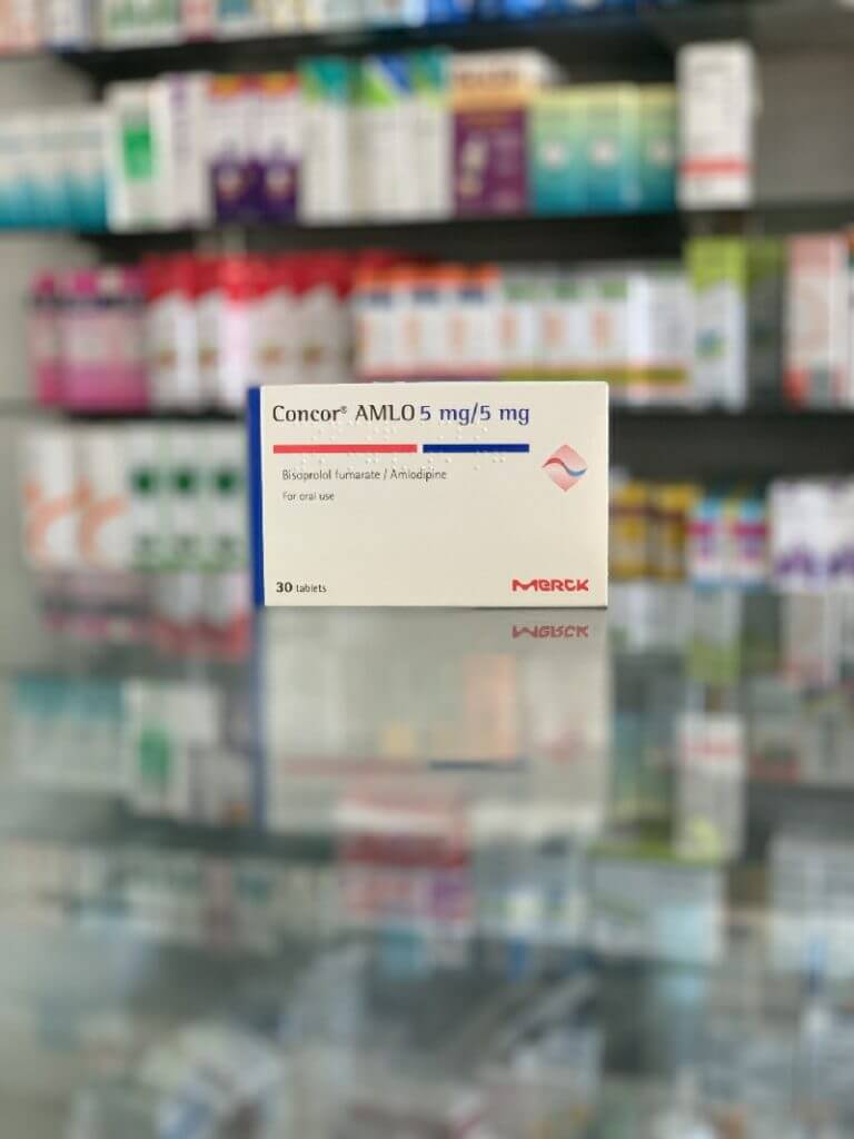 Concor Amlo 5/5 mg 30 tablets