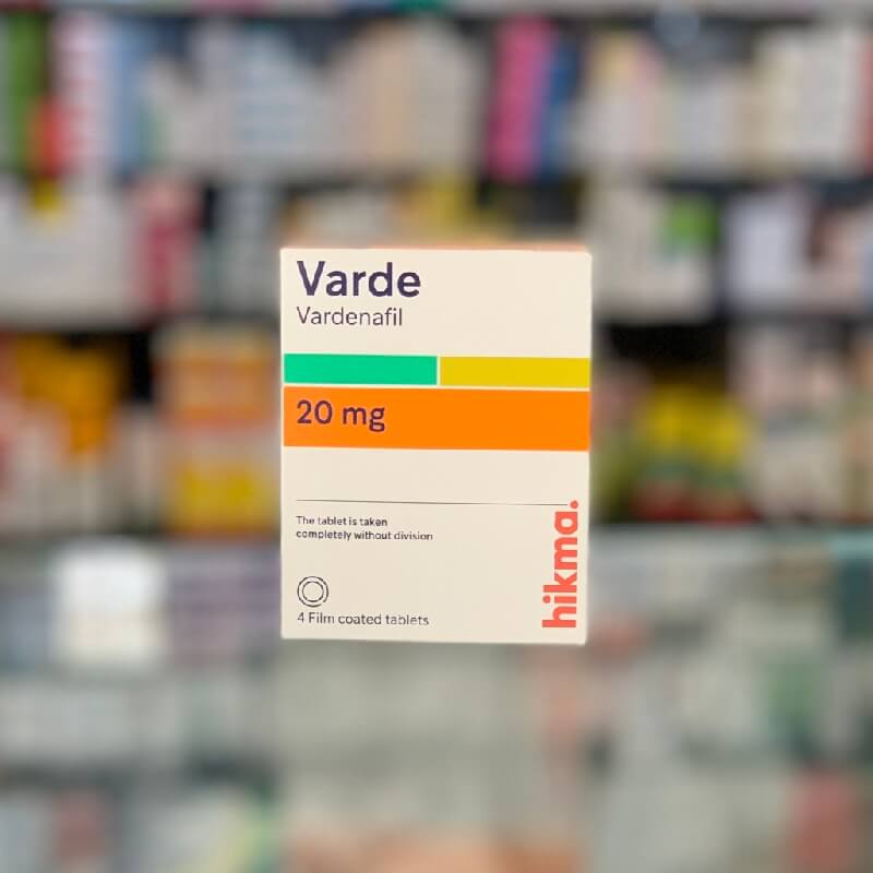 Vardo 20 mg 4 tablets