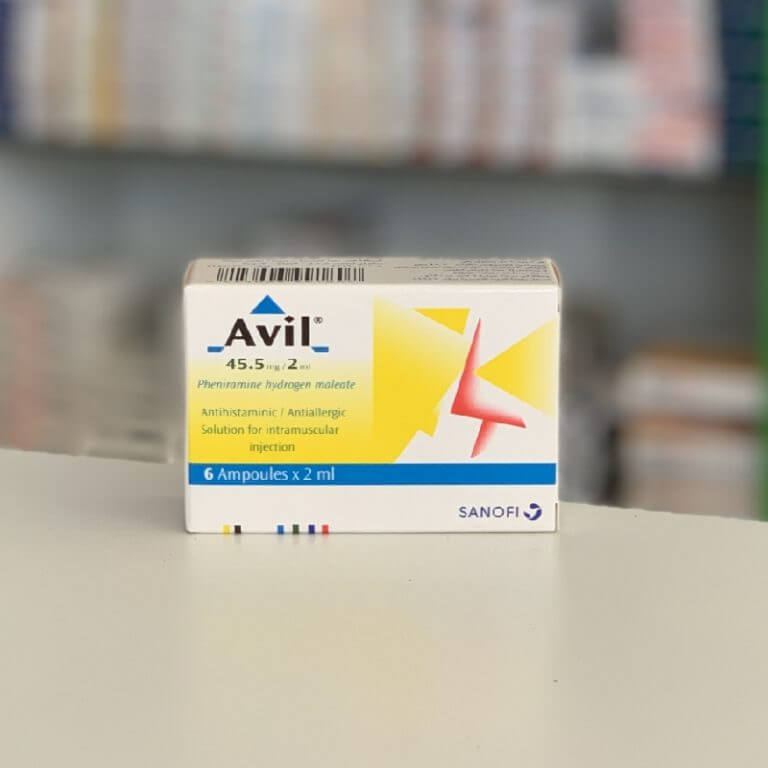 Avil 45.5 mg/2 ml 6 ampoules