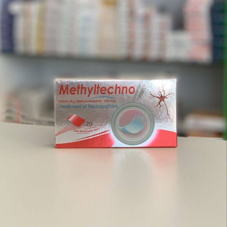 Methyltechno 1000 mcg 20 sublingual plates