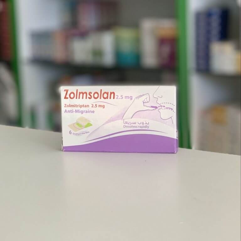 Zolmsolan 2.5 mg 6 orodispersible films