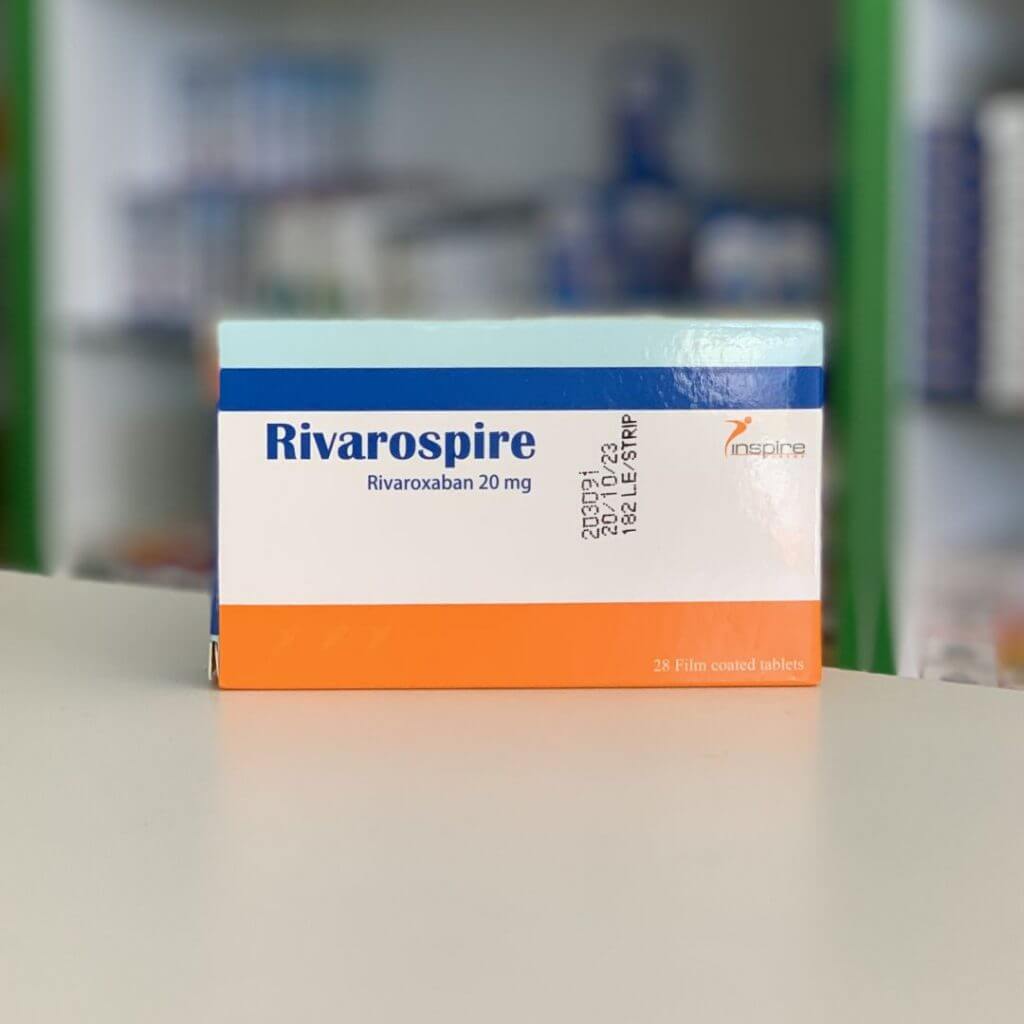 Rivarospir 20 mg 28 tablets