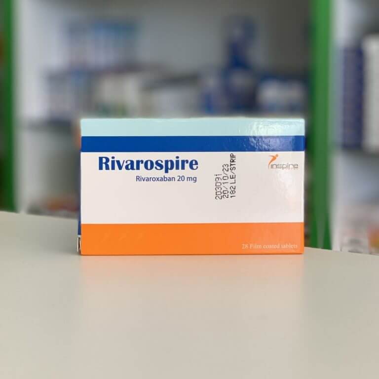 Rivarospir 20 mg 28 tablets