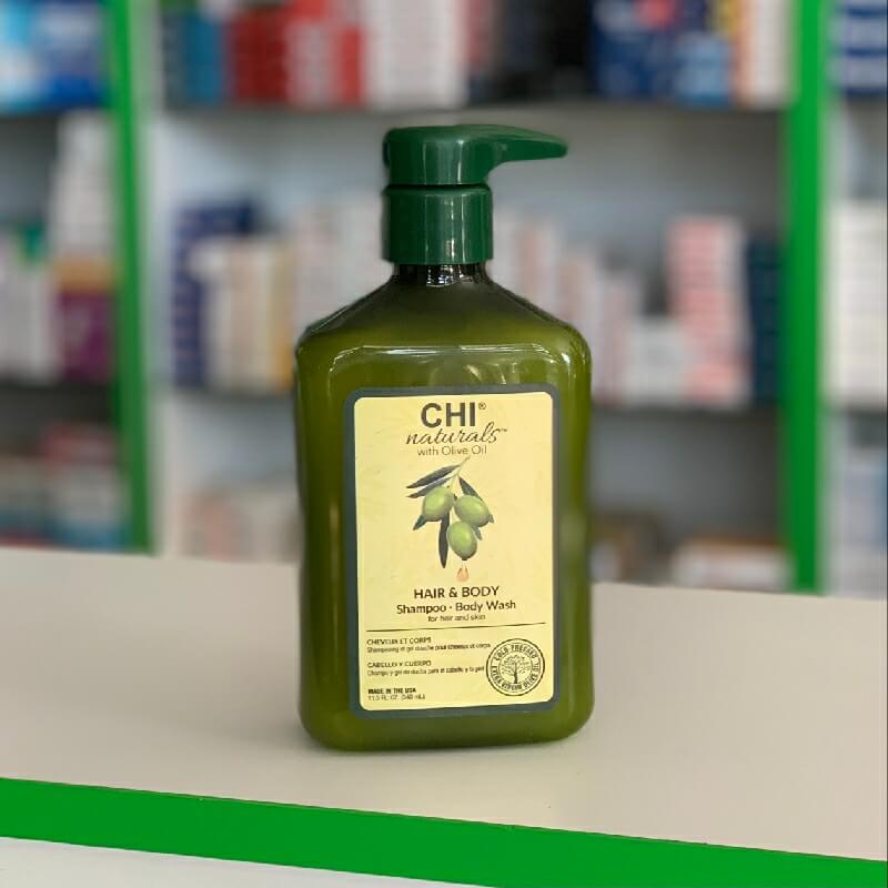 CHI Shampoo-Shower Gel with Olive Oil 340 ml