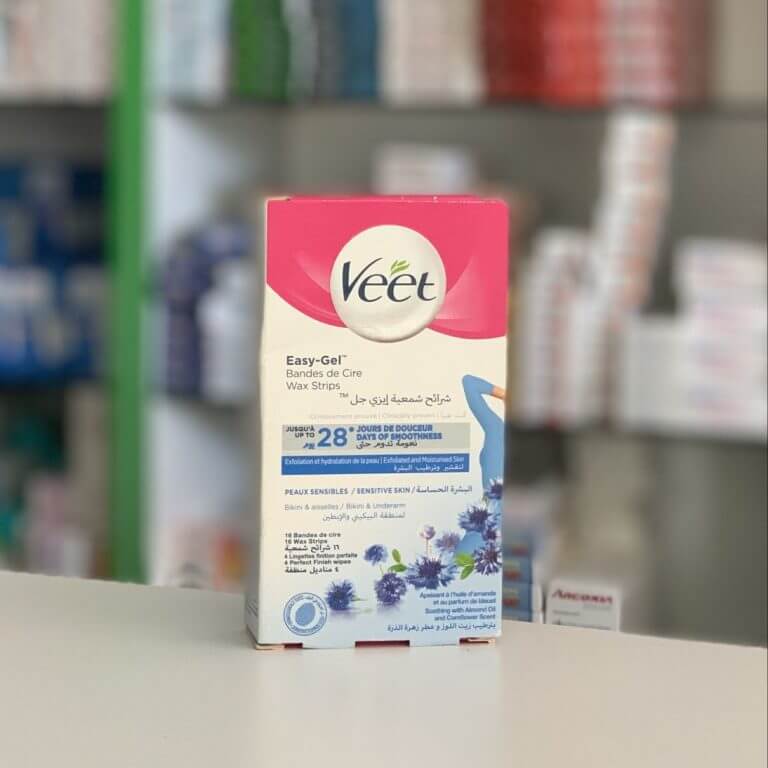 Veet Wax strips for sensitive skin 16 pcs