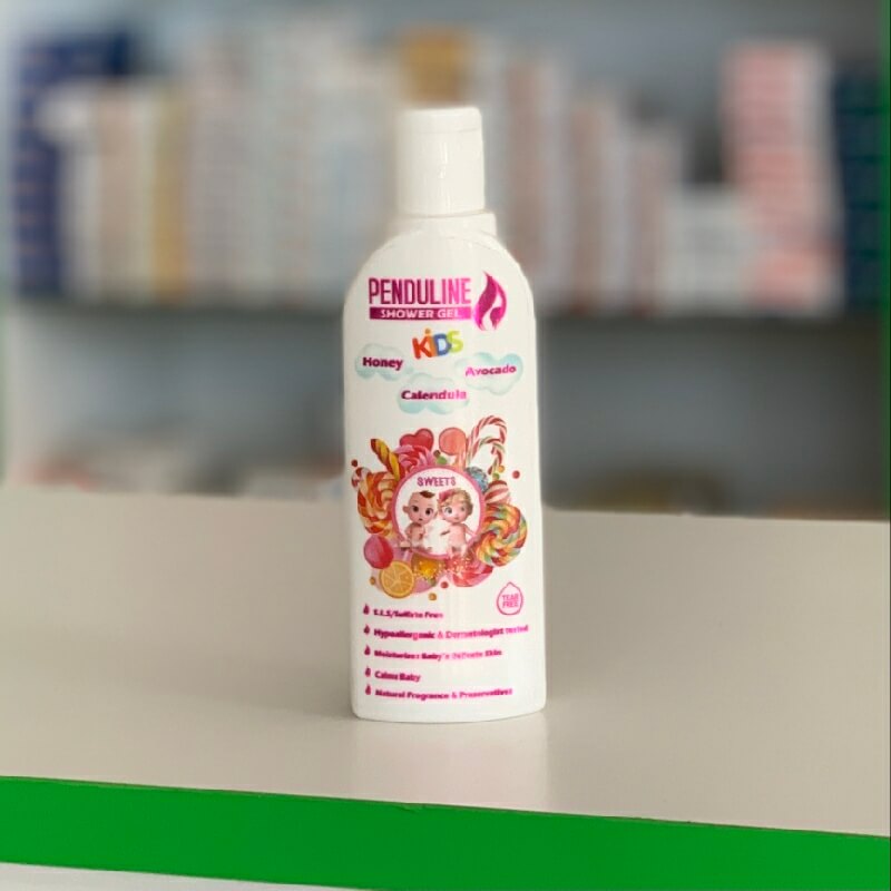 Pendulin shower gel for children with honey, avocado and calendula 65 ml