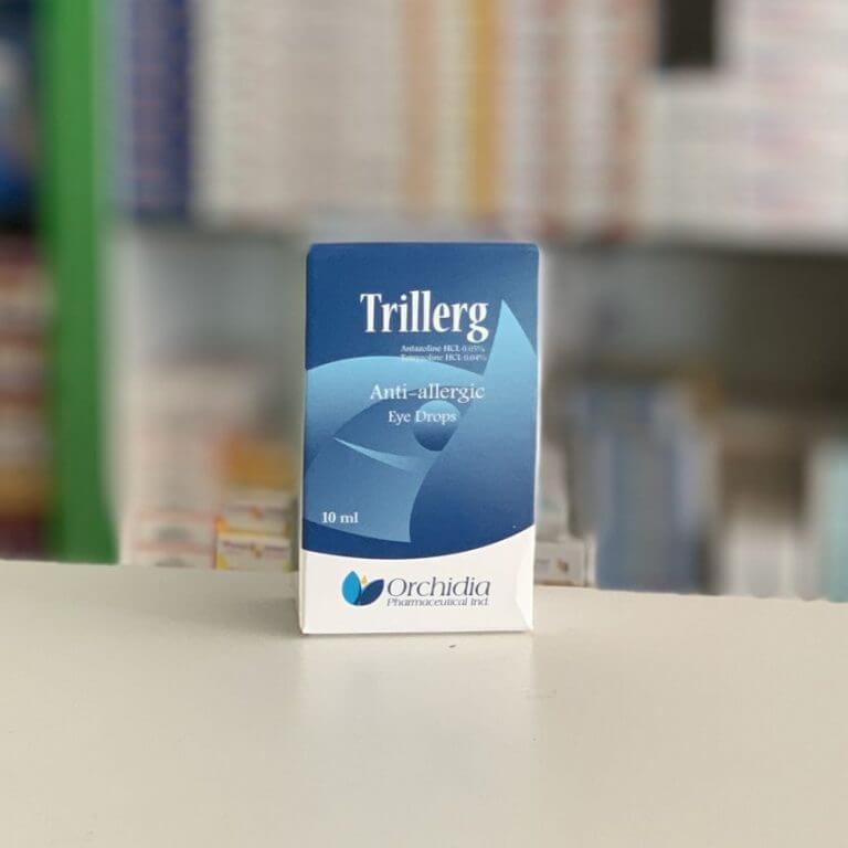 Триллерг капли глазные 10 мл