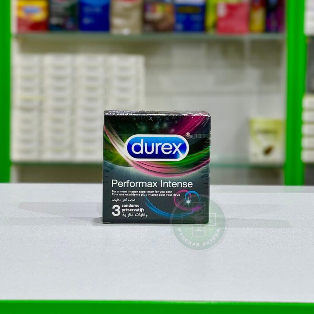 Дюрекс презервативы Перформакс интенс 3 шт