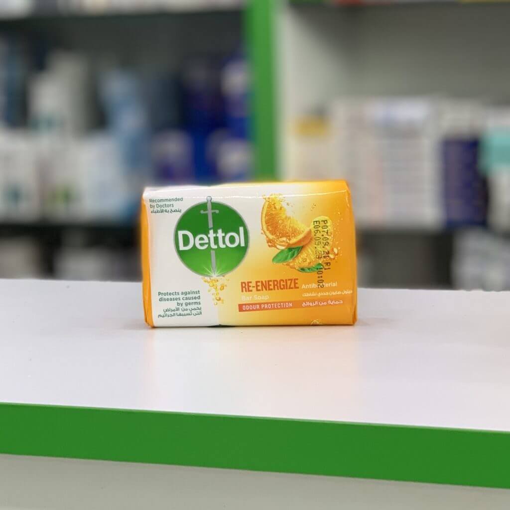 Dettol antibacterial soap Re-energy 85 gr