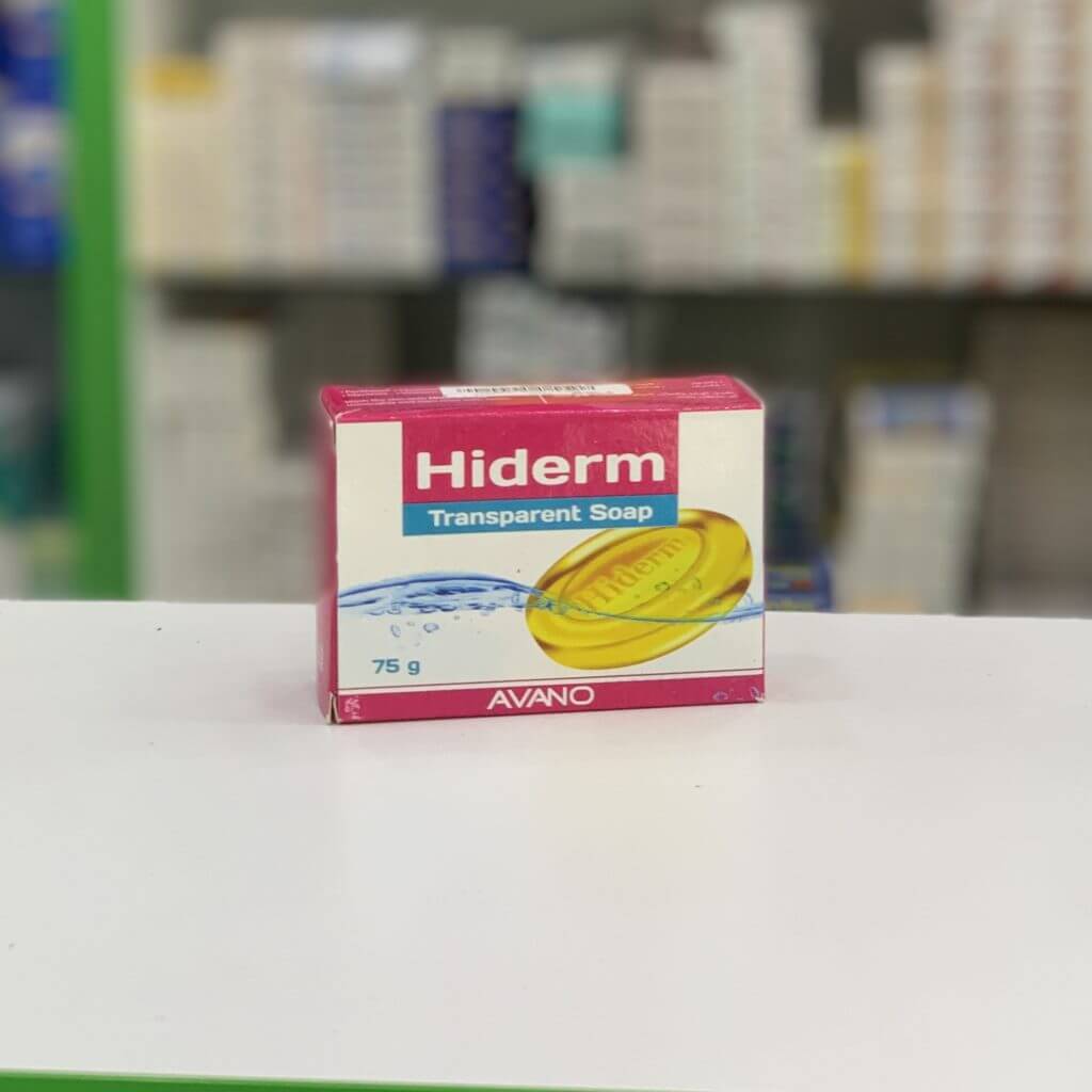 Hyderm transparent soap 75 gr