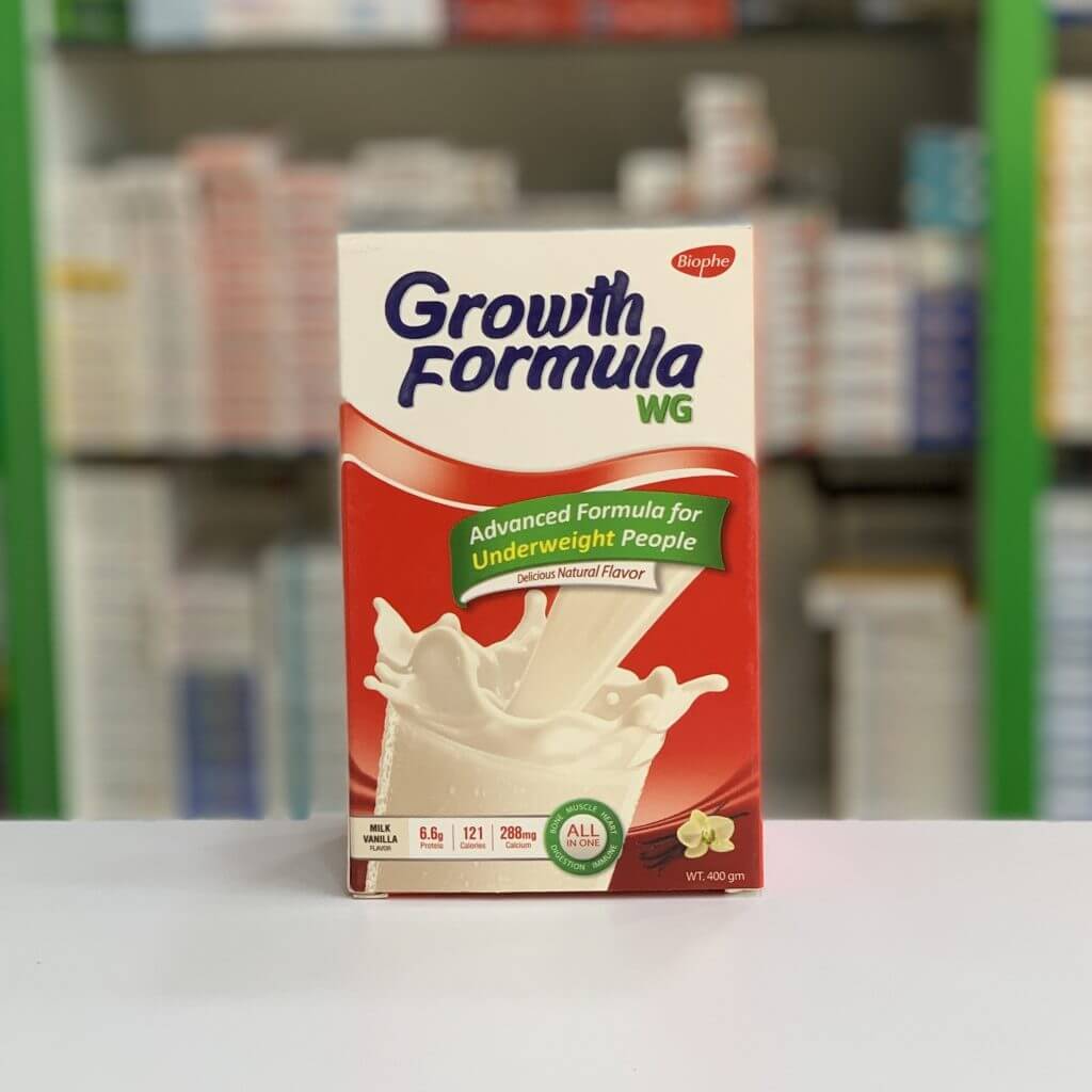 Growth Formula Vanilla flavor﻿ 400 gr