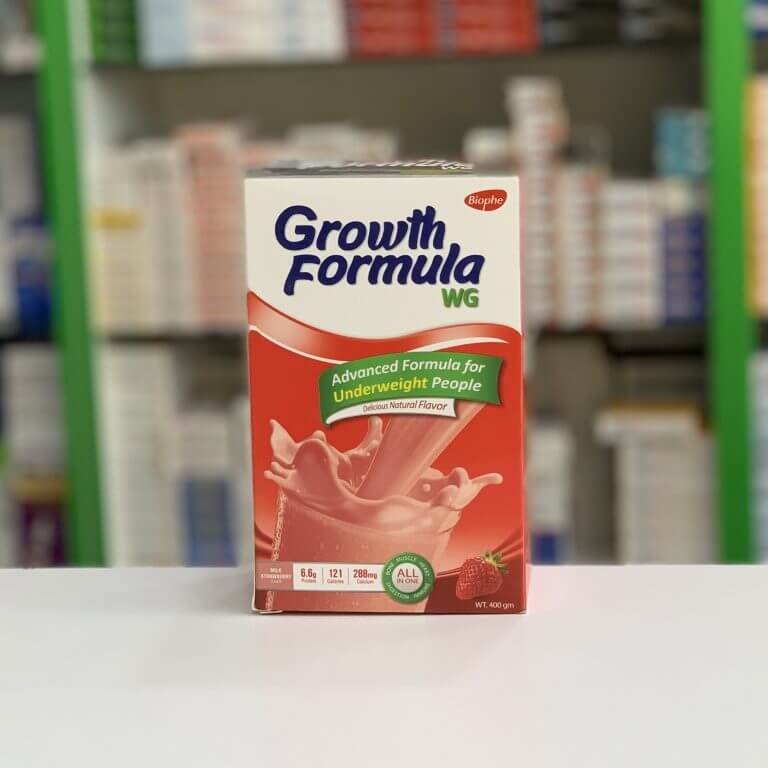 Гроу Формула со вкусом клубники 400 гр