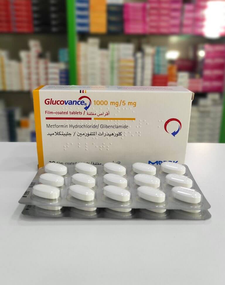 Глюкованс 1000/5мг 30 таблеток