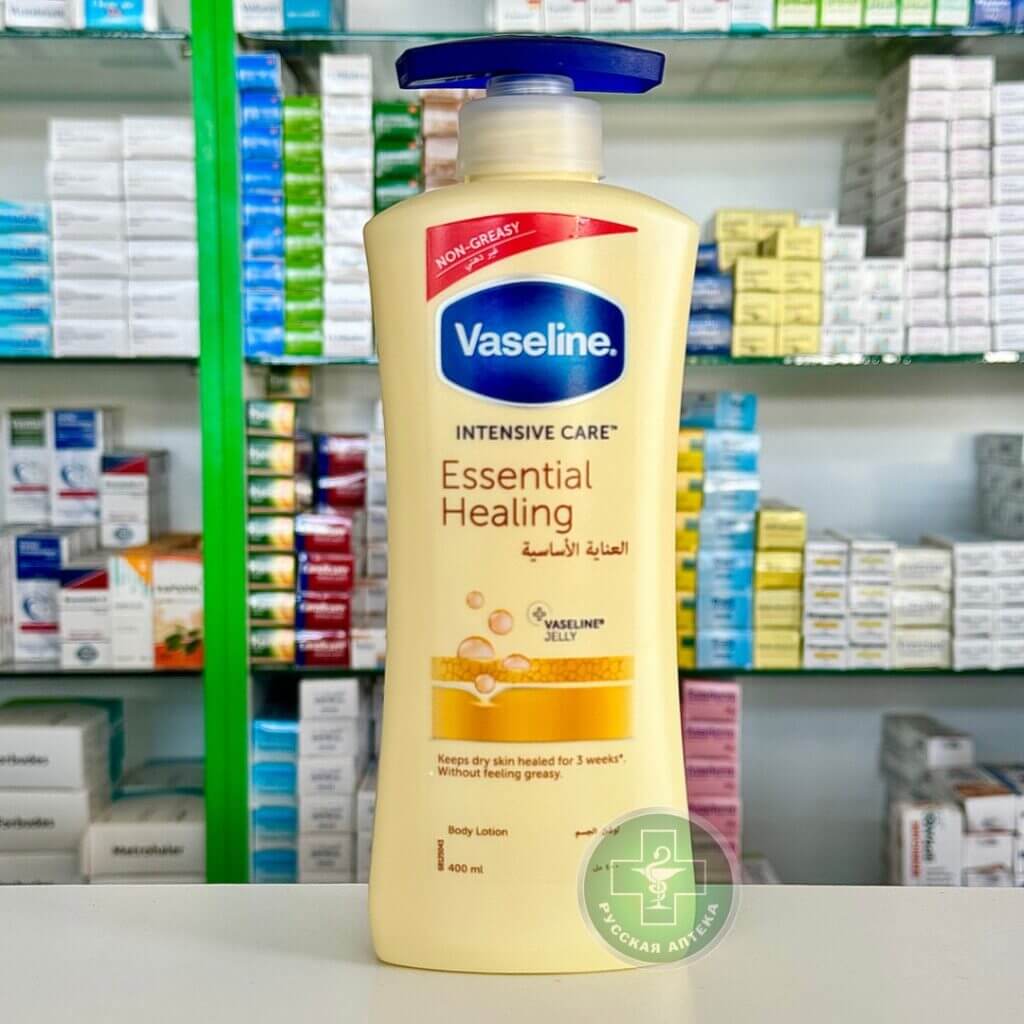 Vaseline Healing Repairing Lotion for Dry Skin with Oat Bran Extract 400 ml