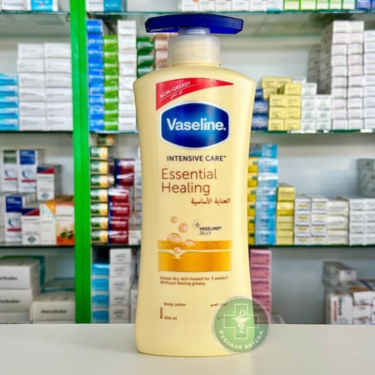 Vaseline Healing Repairing Lotion for Dry Skin with Oat Bran Extract 400 ml