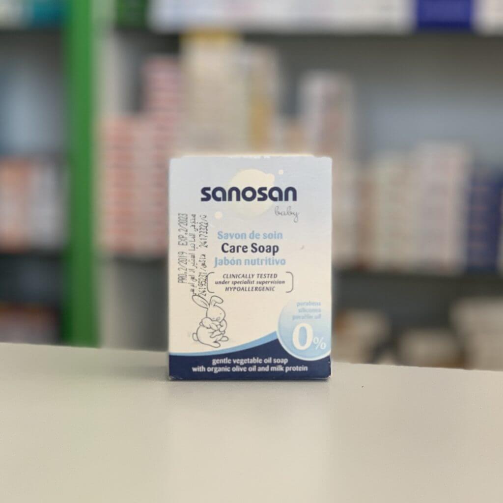 Sanosan Baby care soap with milk protein 100 g