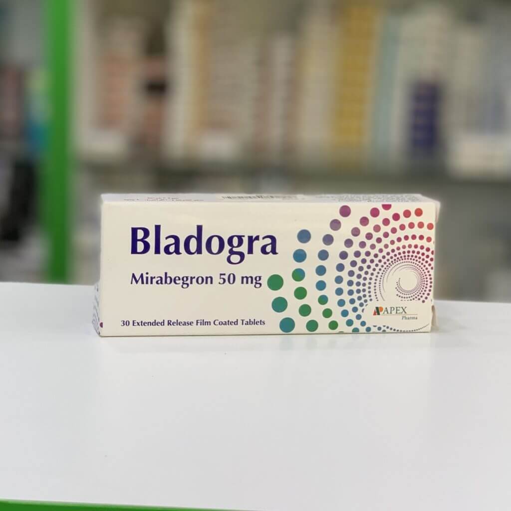 Bladogra 50 mg, 10 tablets