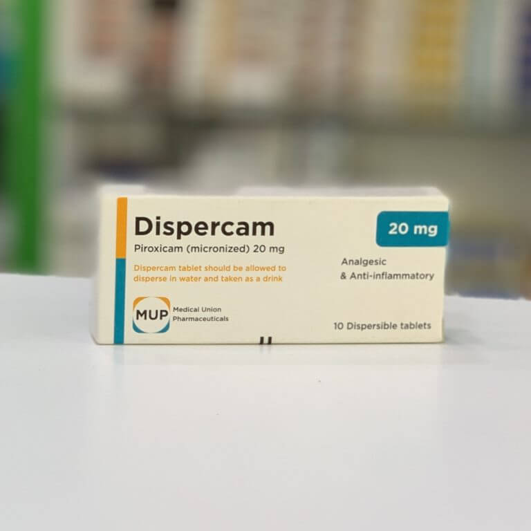 Dispercam 20 mg 10 tablets