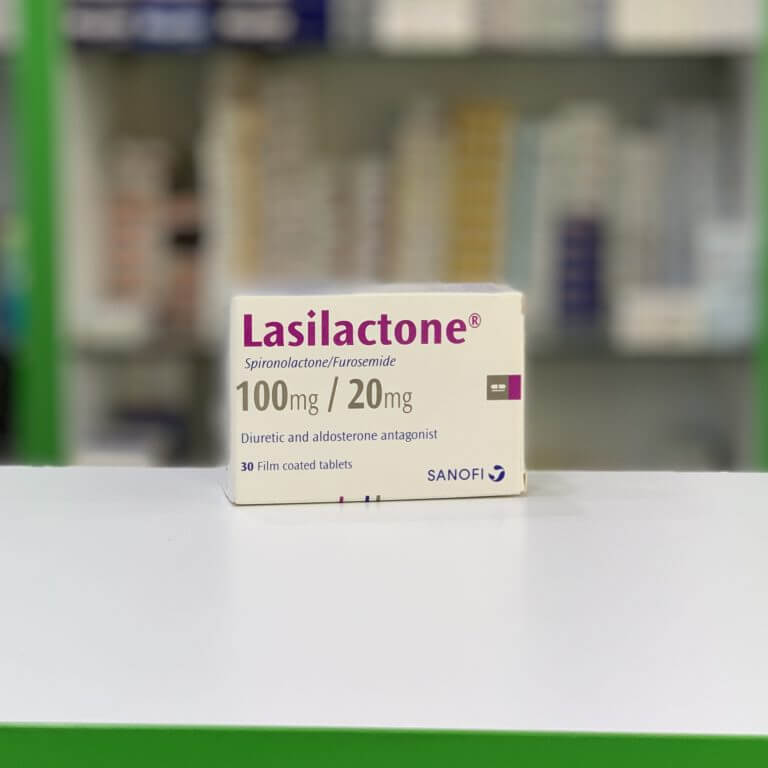 Lasilactone 100/20 mg 30 tablets
