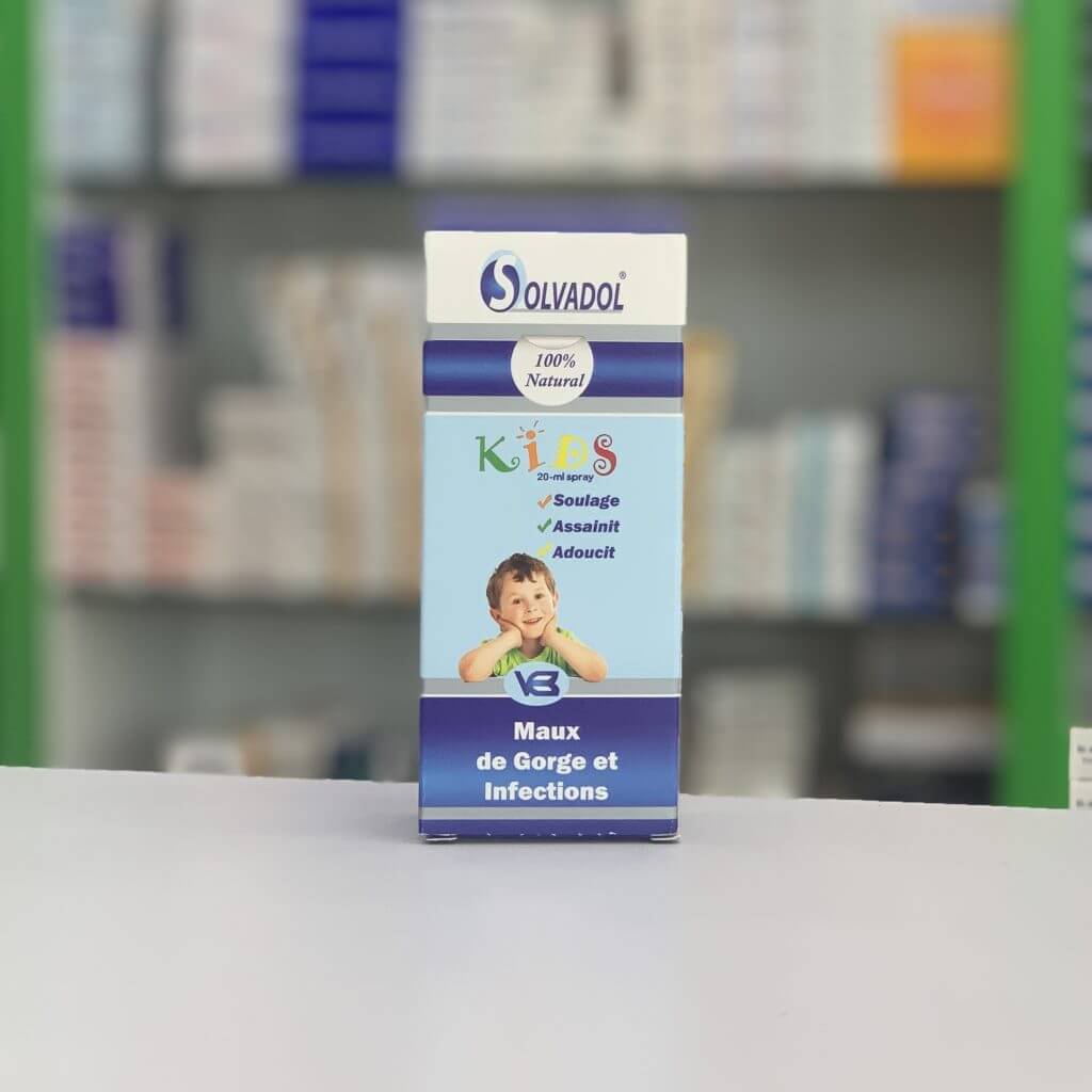 Solvadol Kids throat spray 20 ml