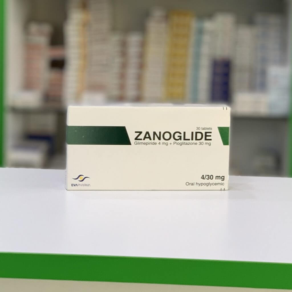 Zanoglide 4/30 mg 30 tablets