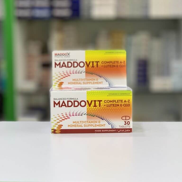 Maddovit with lutein & Q10 30 tablets