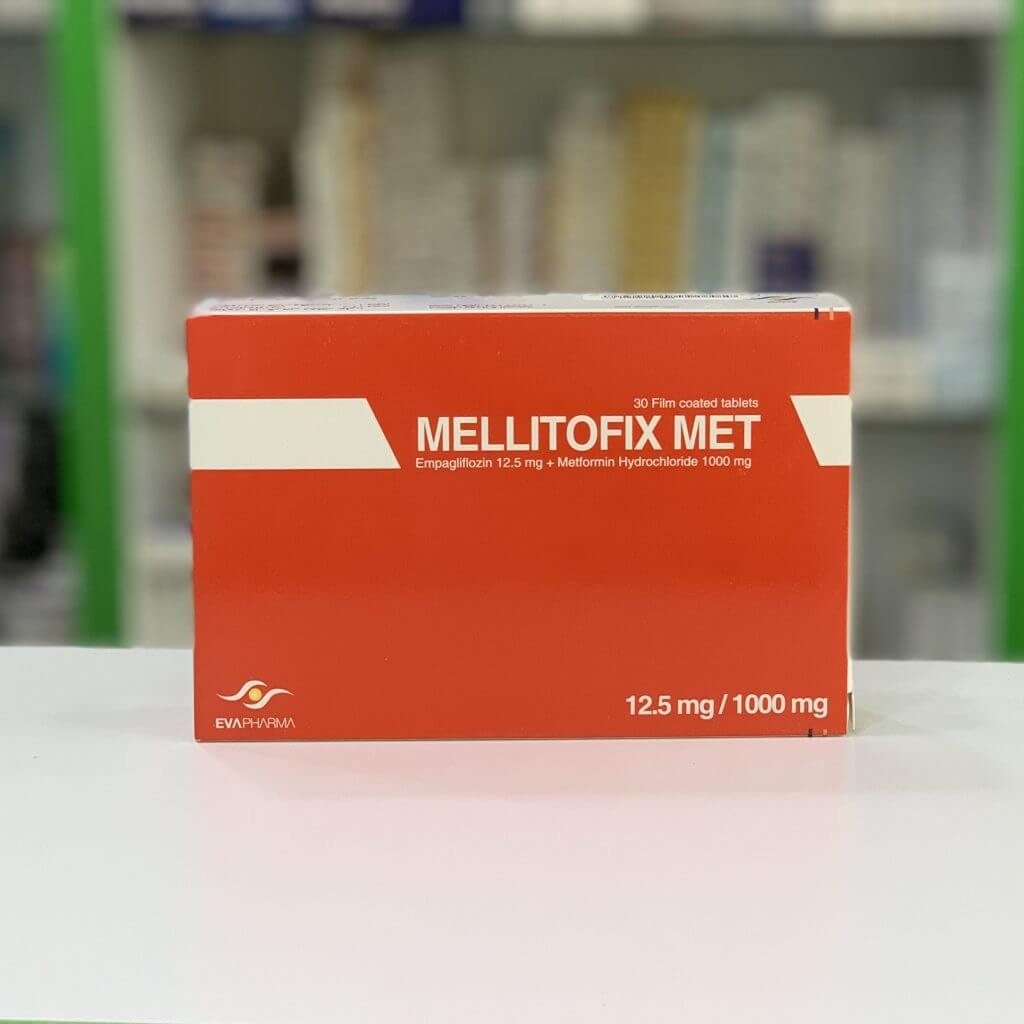 Mellitofix Met 12,5/1000 mg 30 tablets