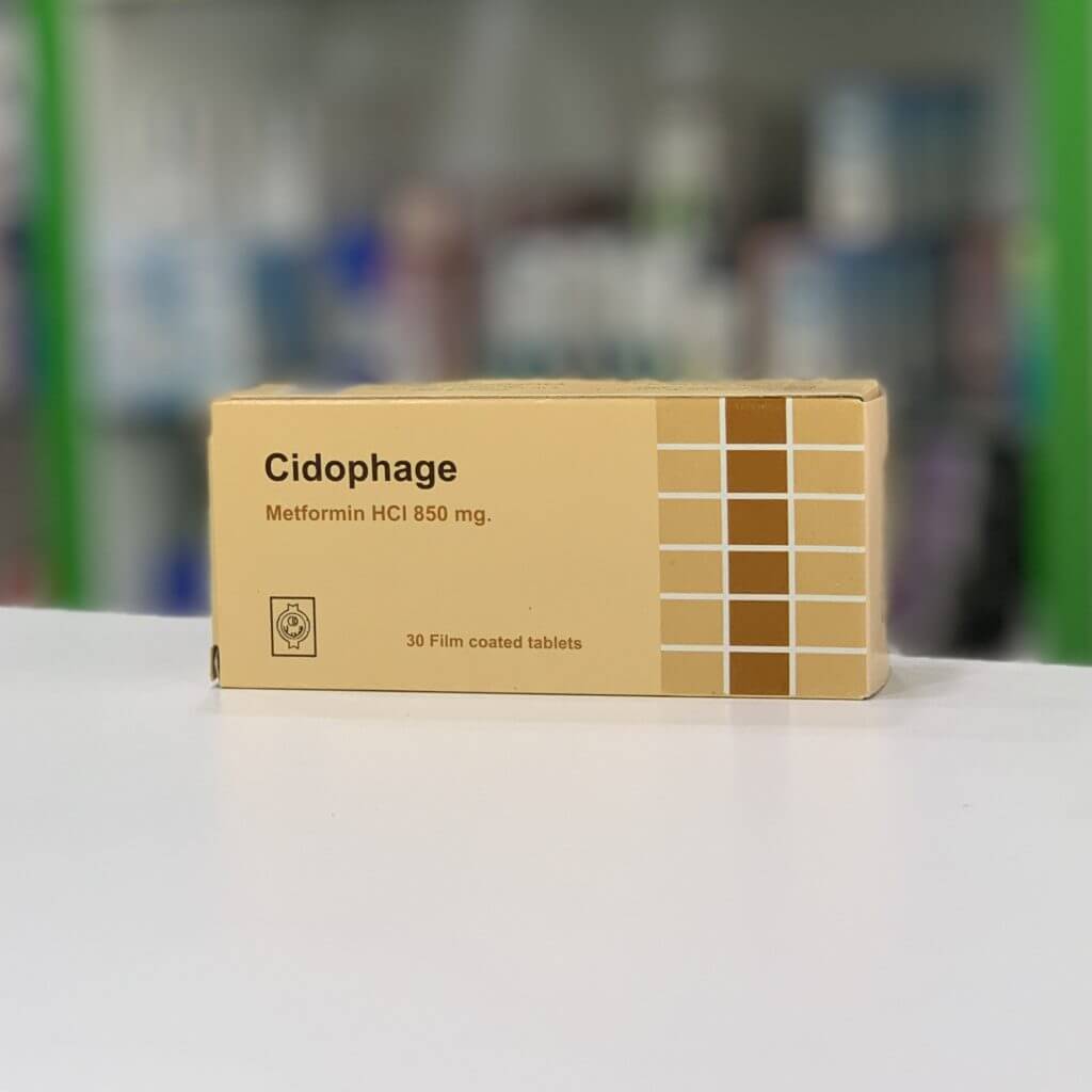 Cidophage 850 mg 30 tablets