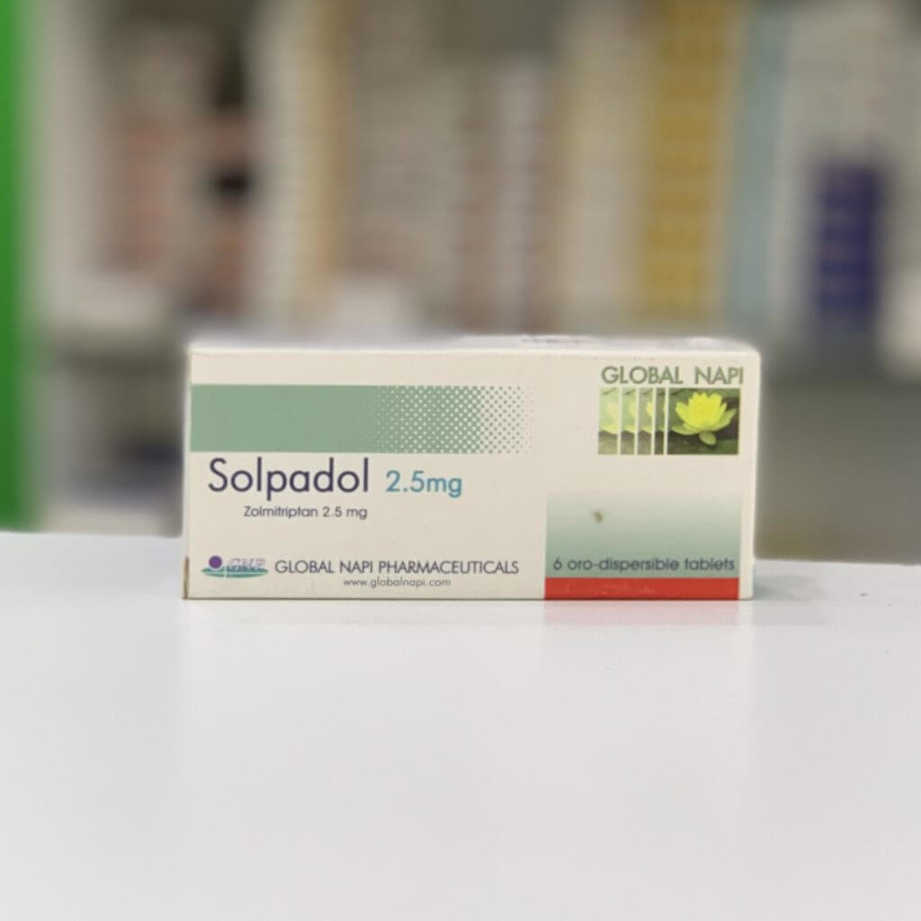 Солпадол 2.5 мг, 6 таблеток