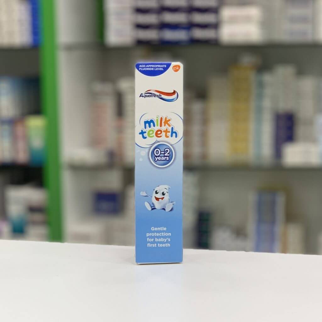 Aquafresh Milk Teeth toothpaste 0-2 years 50 ml