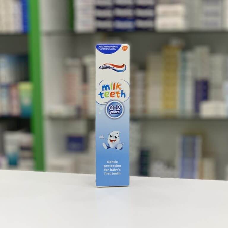 Аквафреш Детская зубная паста с фтором Молочные зубы 50 мл
