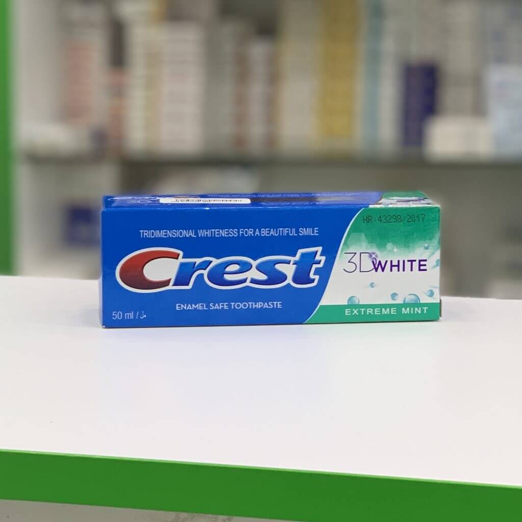 Crest 3D White Extreme Mint toothpaste 50 ml