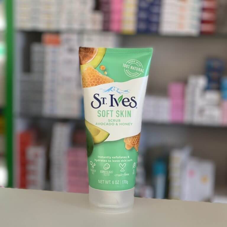 St. Ives Soft skin scrub with honey and avocado 170 gm