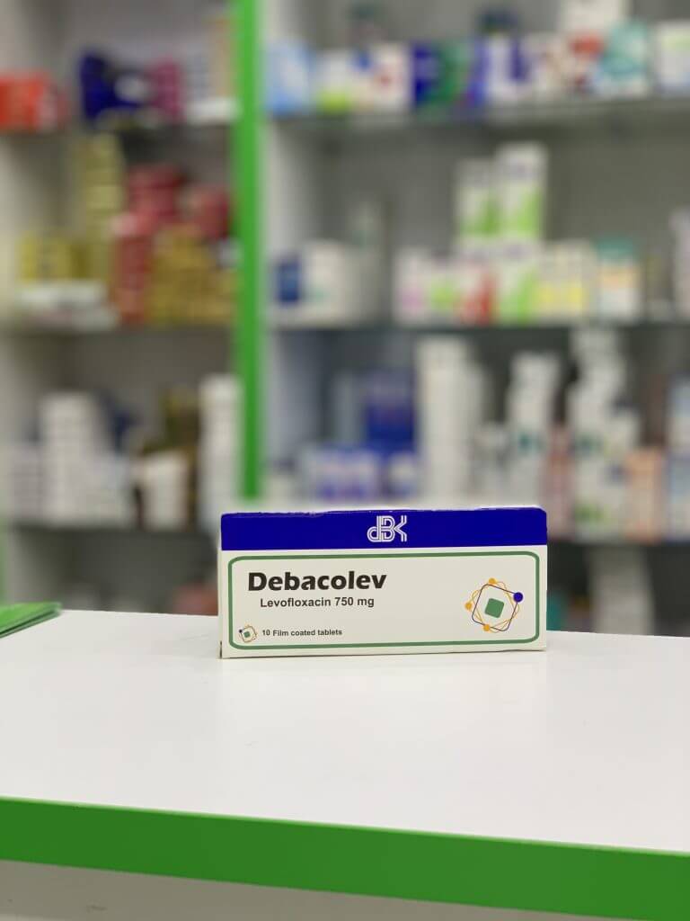 Debacolev 750 mg 10 tablets