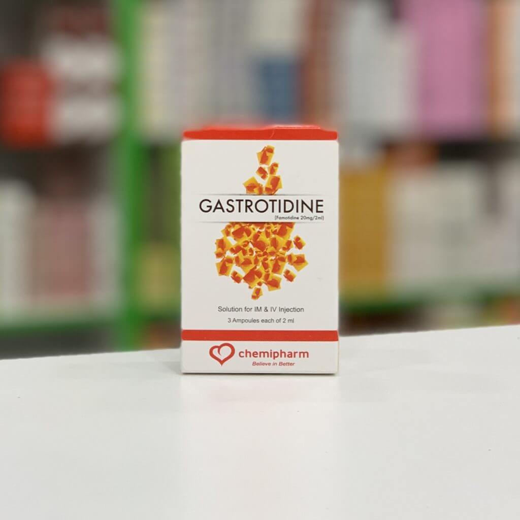Gastrotidine 20 mg/2 ml amp