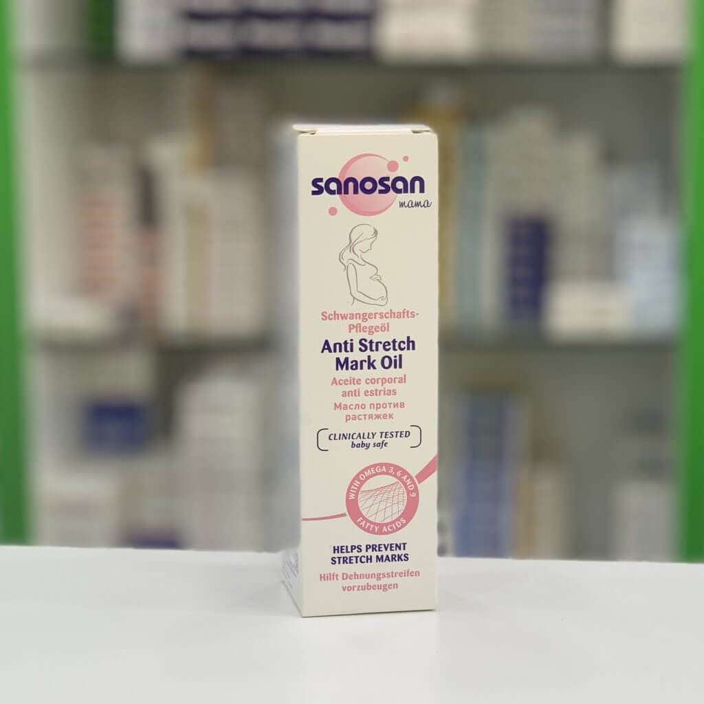 Sanosan anti-stretch mark oil 100 ml