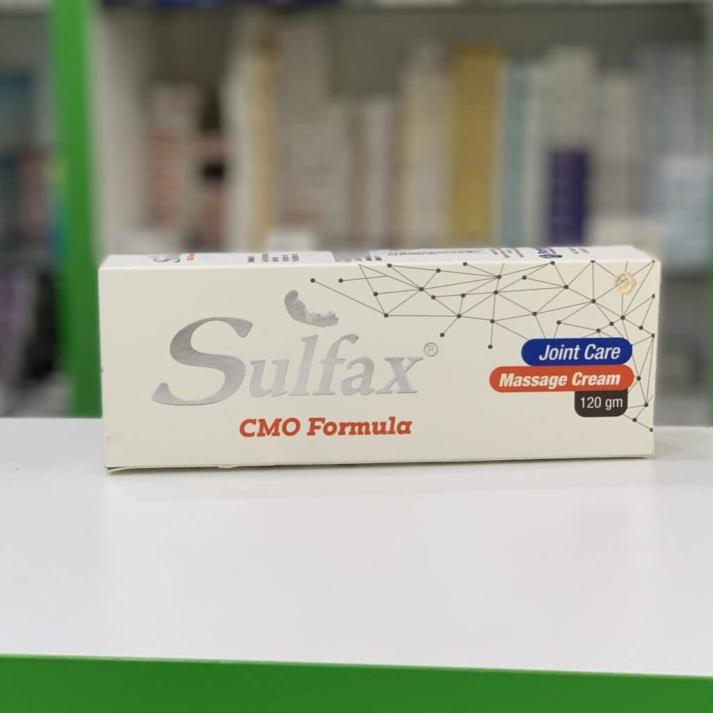 Сульфакс CMO формула массажный крем 120 г