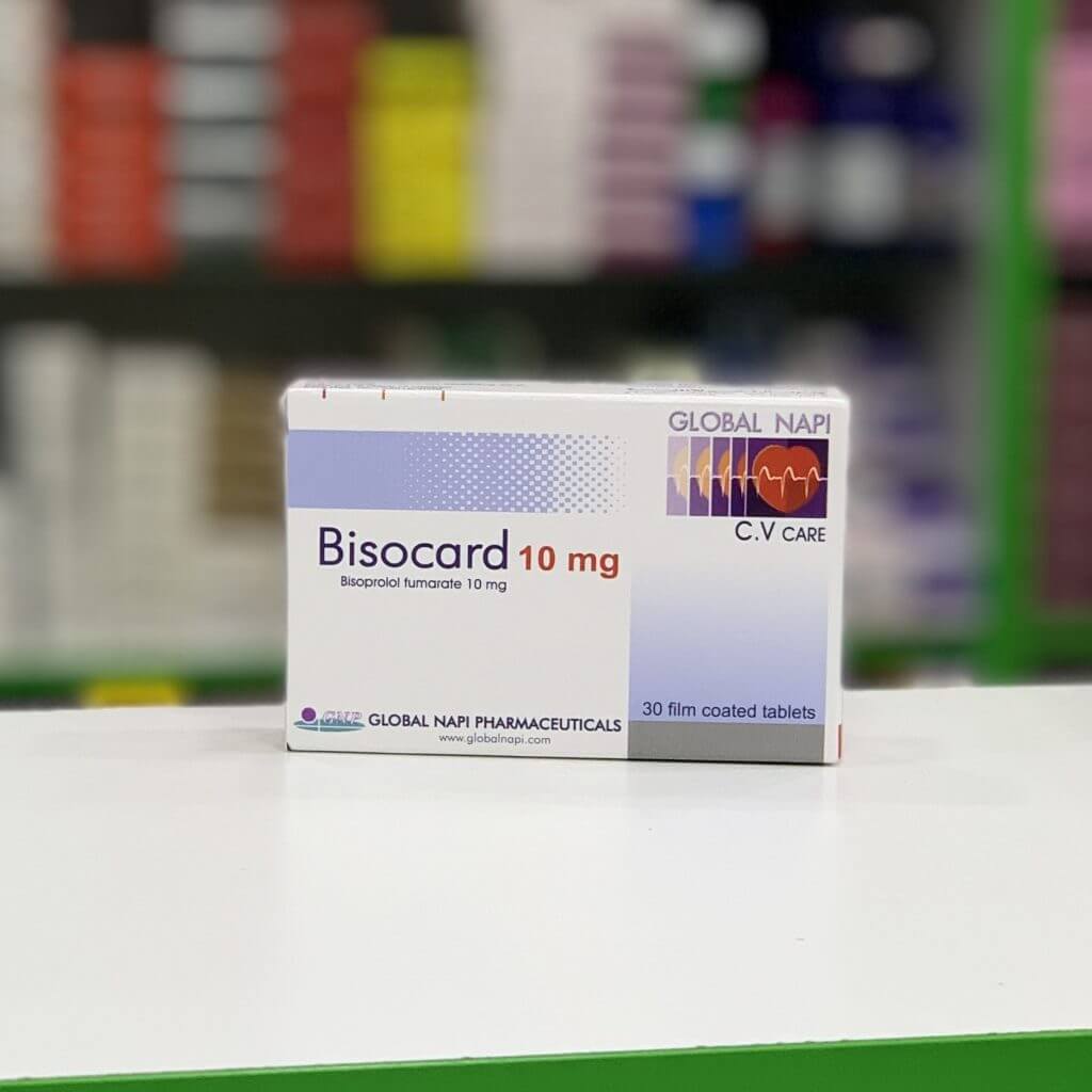 Bisocard 10 mg 30 tablets