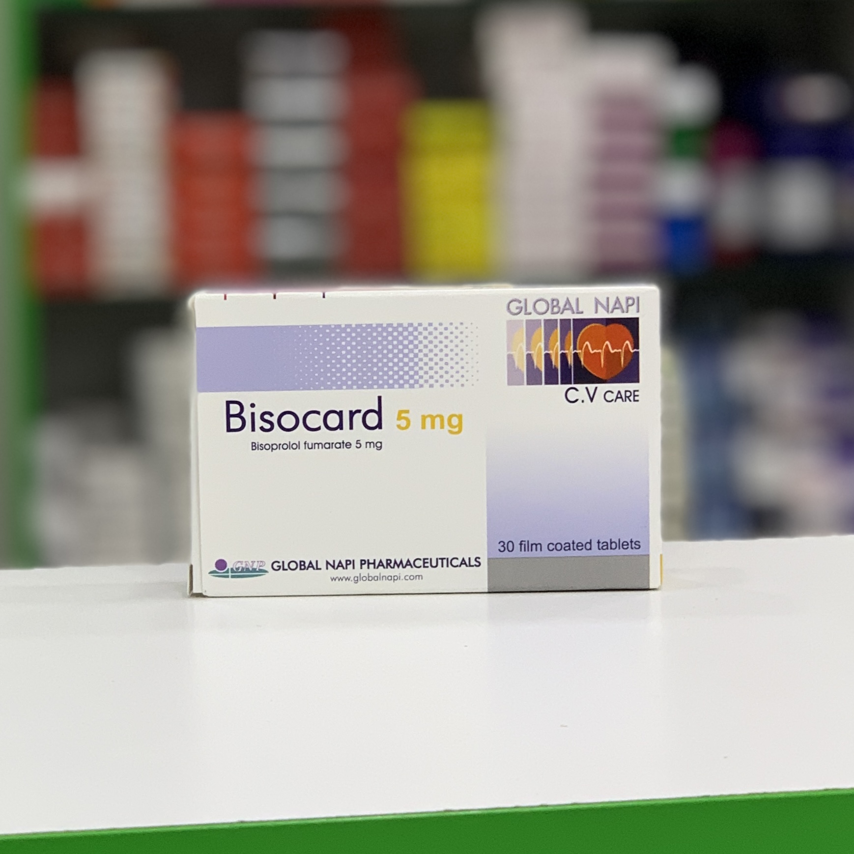 Бисокард 5 мг 30 таблеток - Русская аптека в Египте