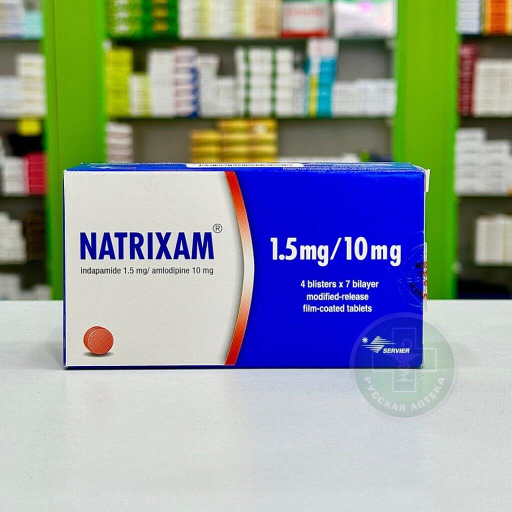 Natrixam 1,5 mg/10 mg 28 tablets