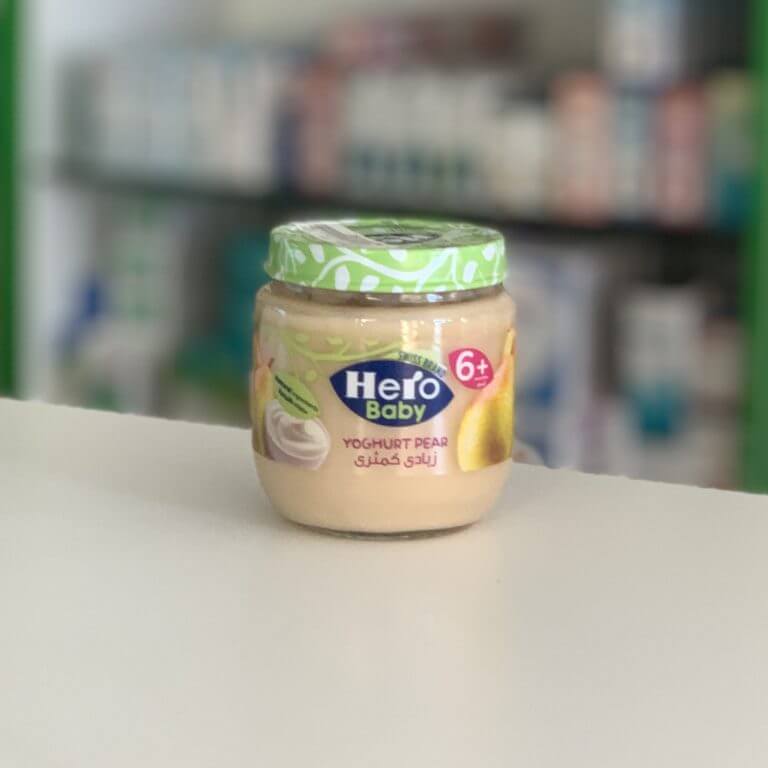 Hero Baby Yoghurt pear 125 gm