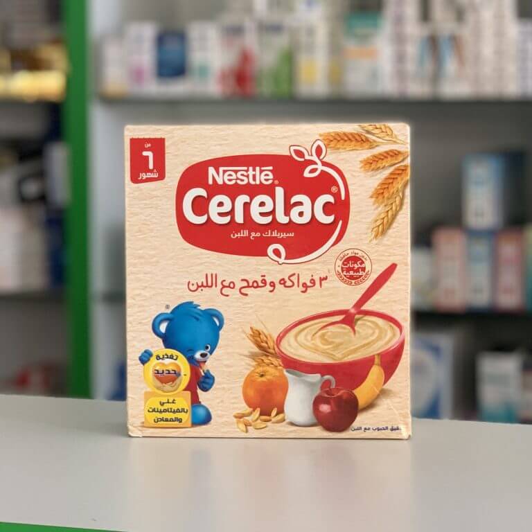Nestle Cerelac Wheat + 3 fruits porridge 125 gm