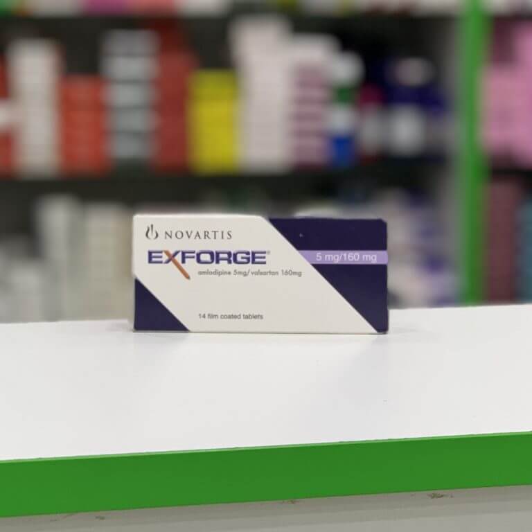 Exforge 5/160 mg 14 tablets