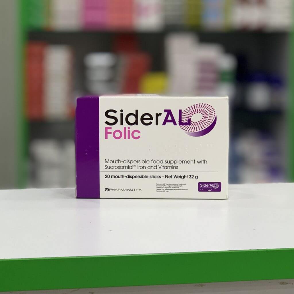 SiderAl Folic 20 sticks