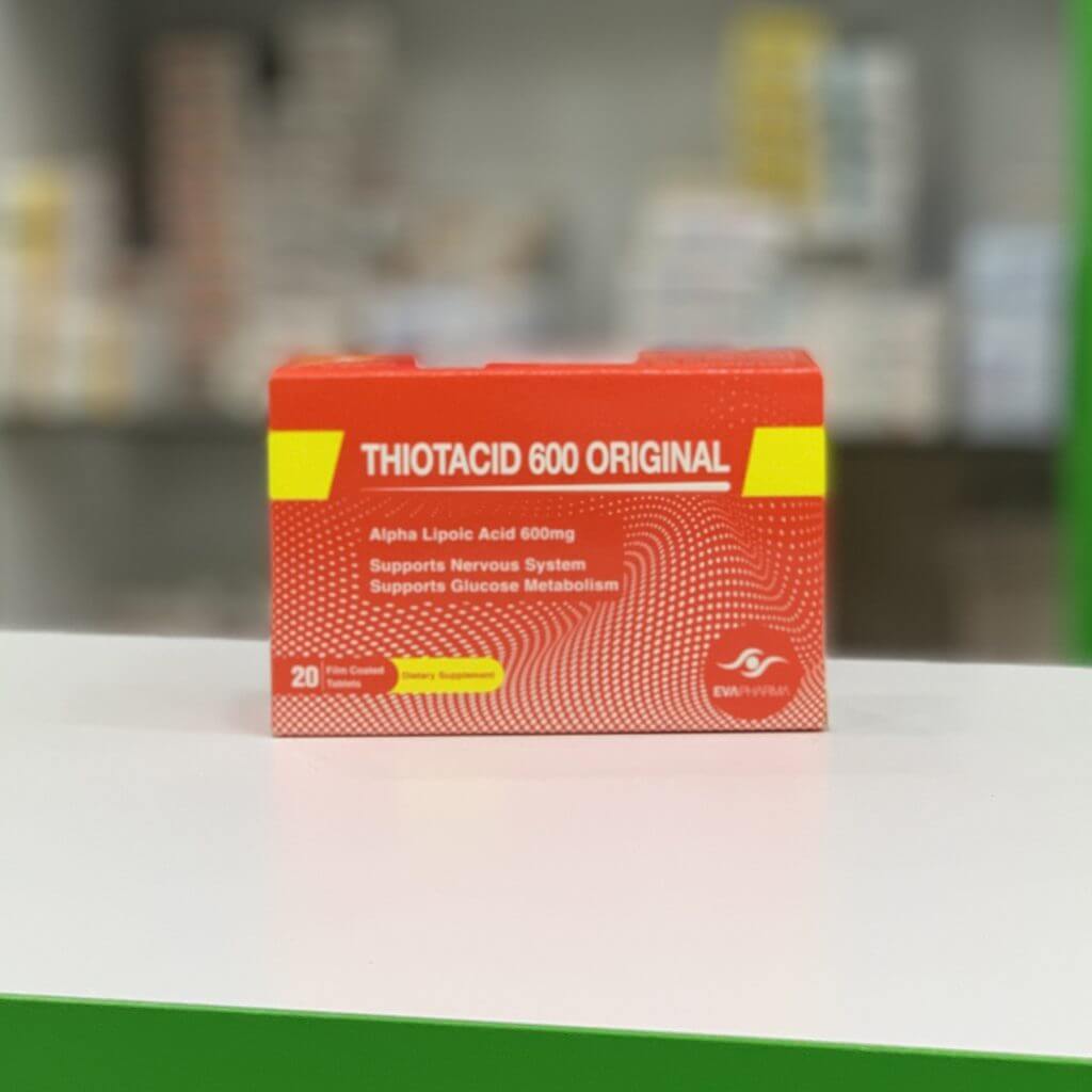 Thiotacid Original 600 mg 30 tablets